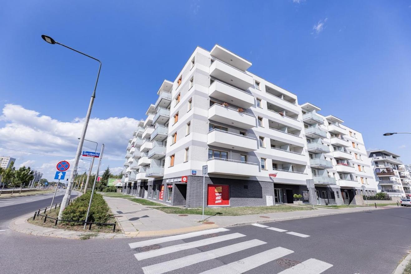 Fajny Apartament Z Parkingiem, Obok Metra. Warsaw Exterior photo